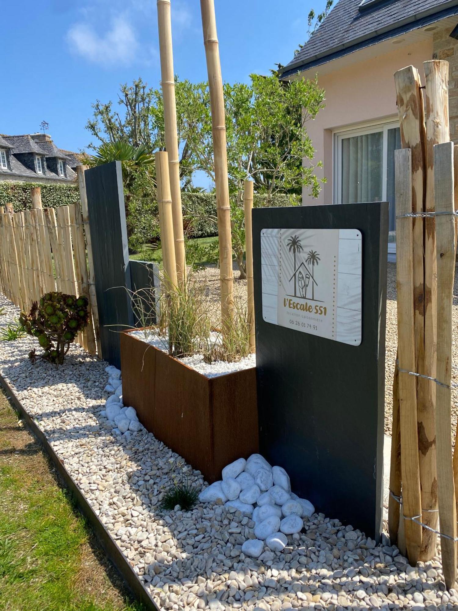 L'escale 551, gîte Santec à 250m de la plage Esterno foto