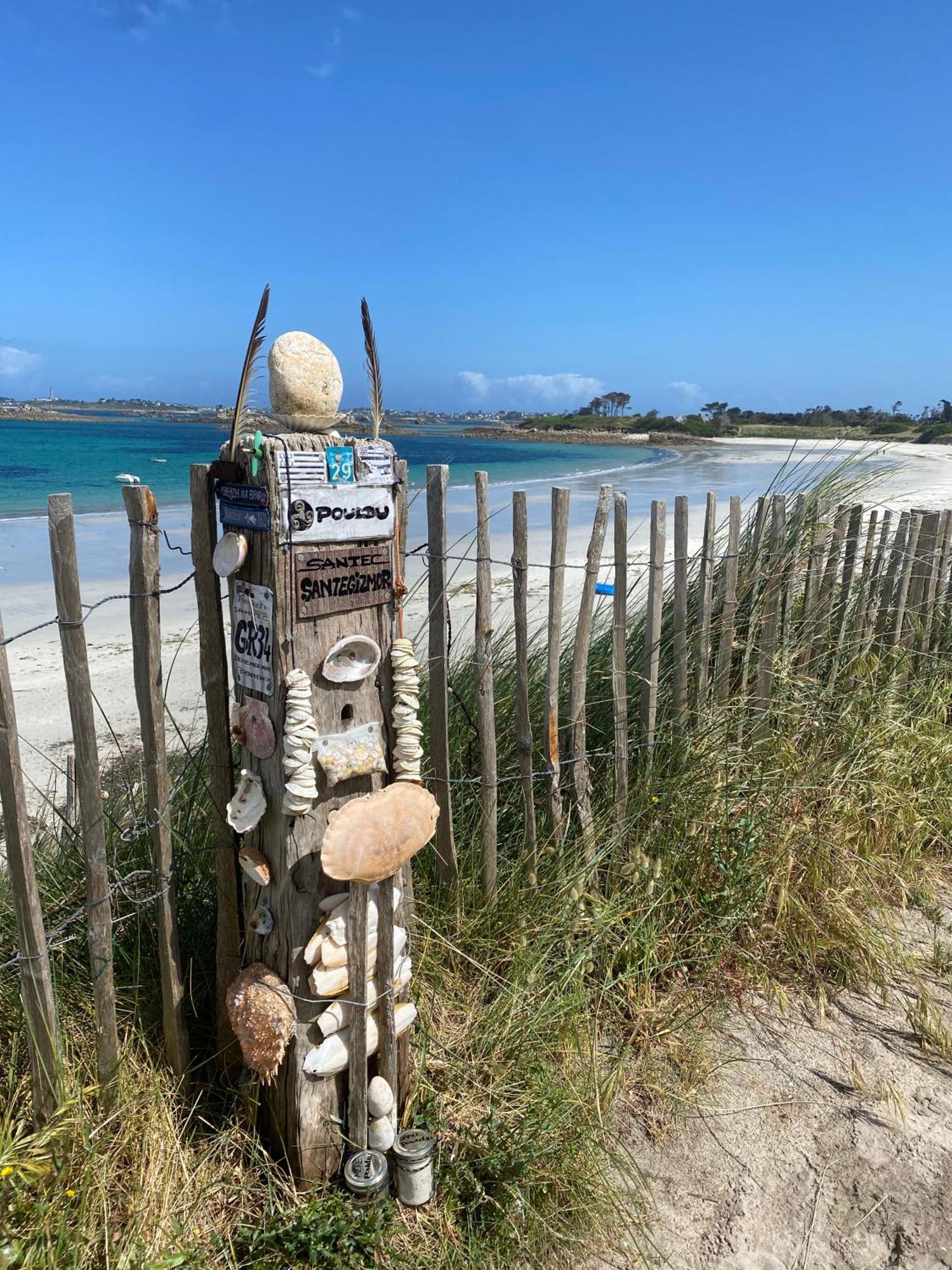 L'escale 551, gîte Santec à 250m de la plage Esterno foto